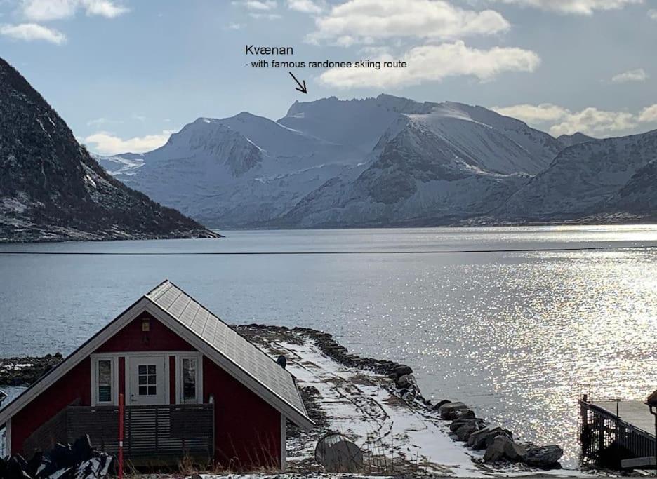 Leilighet I Rorbu Pa Kaldfarnes - Yttersia Senja Exteriör bild